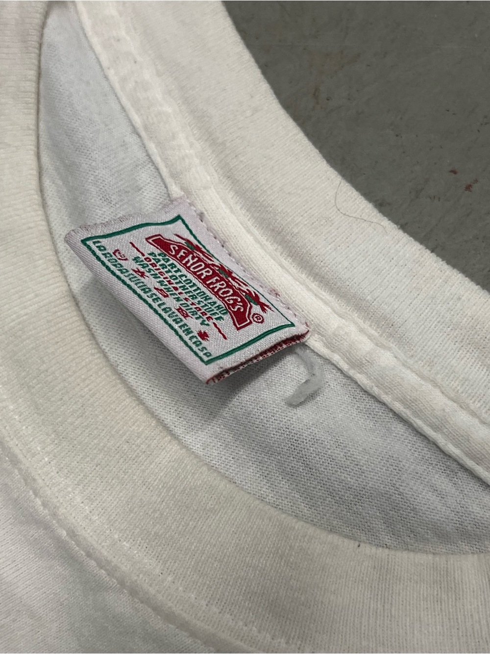 Señor Frog's 100% cotton shirt